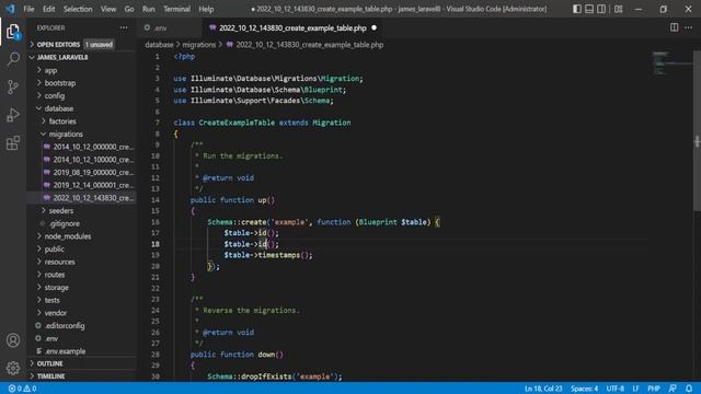 Laravel | How to Create Tables using Terminal смотреть онлайн