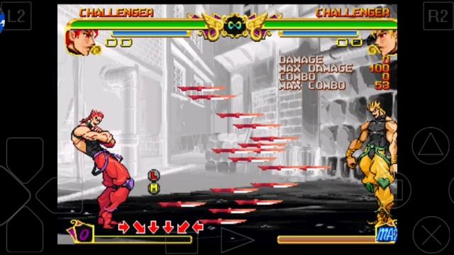 Jojo's Bizarre Adventure (PS1 Emulator)Dio Za Warudo Combos смотреть онлайн