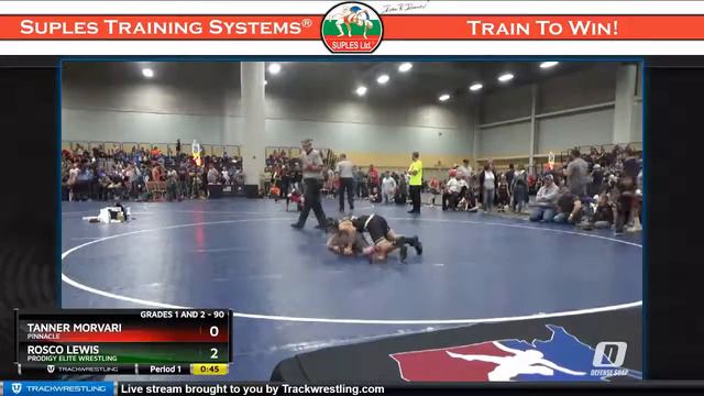 G 1-2 90 Rosco Lewis Prodigy Elite Wrestling Vs Tanner Morvari PINnacle смотреть онлайн