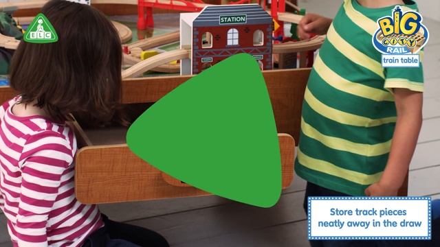 ELC Стол для набора "Городская железная дорога" смотреть онлайн