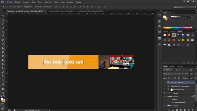 Cómo Hacer Un BANNER Con MOVIMIENTO En Photoshop ?