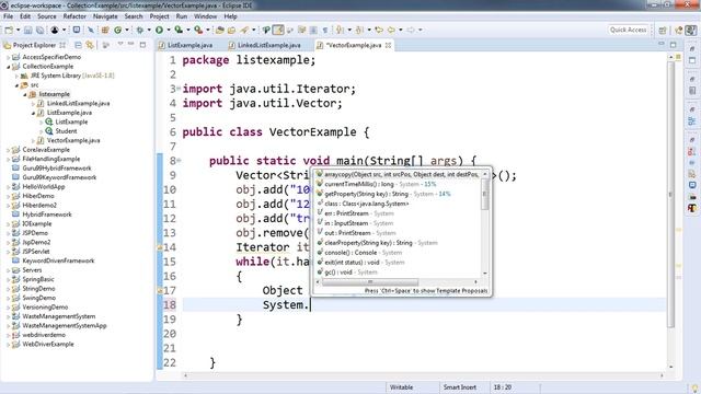 Itearator and ListIterator in Collection Framework with Example By Shiva Sir смотреть онлайн