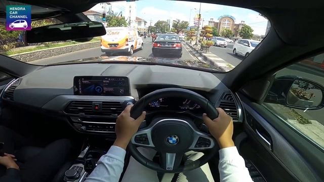 BMW X3 XDrive30i M Sport (2021) - POV Test Drive Indonesia