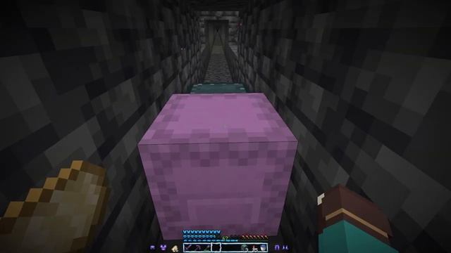 I mined 25,000 blocks in a straight line and found this... | Minecraft Hardcore #7 смотреть онлайн