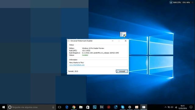 Como remover marca d'água do Windows 10 (Todas as versões) смотреть онлайн