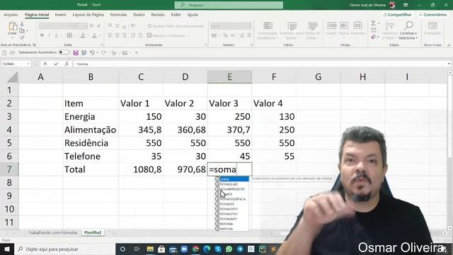 Trabalhando com Fórmulas com LIBRAS - Aula 04 смотреть онлайн