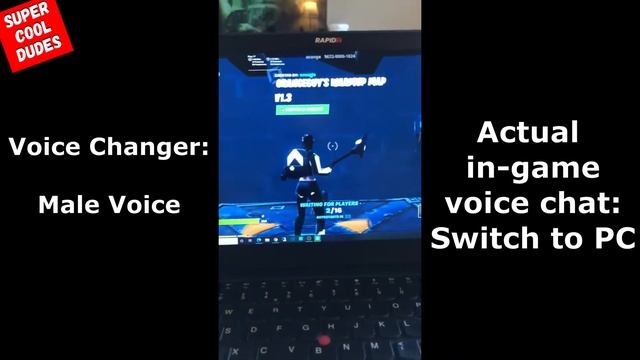 Voice Changer on Nintendo Switch - Set up and In-Game Demo on Fortnite Tiko voice demo V9 Soundcard смотреть онлайн