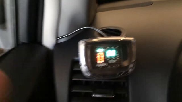 Parking monitor in action, Toyota Highlander 2013 parking sensor смотреть онлайн