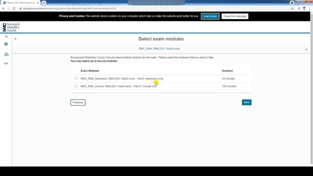 CBT Exam registration process / UK NMC - Stage 2 / Pearson VUE смотреть онлайн
