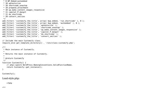 Wordpress: WordPress backend is loading without style смотреть онлайн
