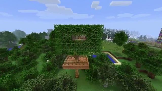 город minecraft.часть 5.Дом-дерево смотреть онлайн