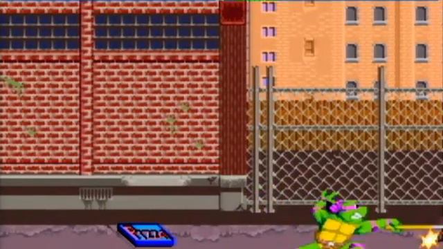 TMNT IV_ Turtles in Time - SNES Gameplay смотреть онлайн