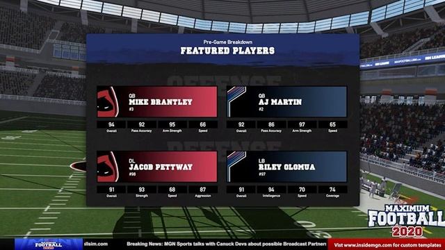 Maximum Football 2020 | This Game Will Replace Madden 21!!! | New Gameplay Overlays - MGN (Part 2) смотреть онлайн