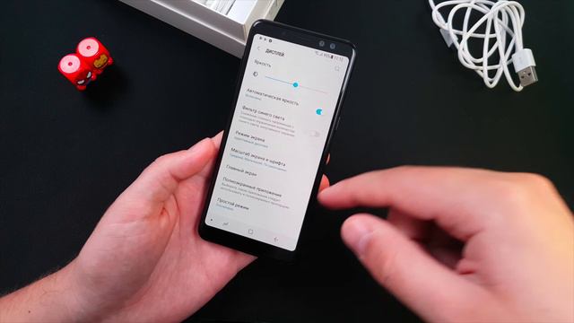 Samsung Galaxy A8 4/32gb Black Распаковка и Знакомство