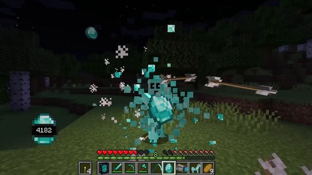 Minecraft but I have 1,000,000 diamonds смотреть онлайн