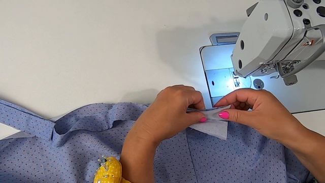 Платье рубашка. Технология обработки планки смотреть онлайн