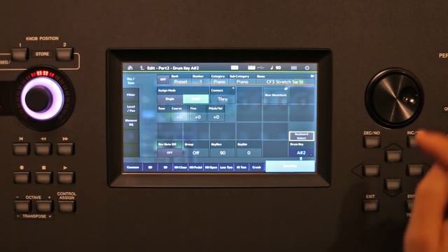 Yamaha Montage Tutorial - 5. Importing a sample into a performance смотреть онлайн