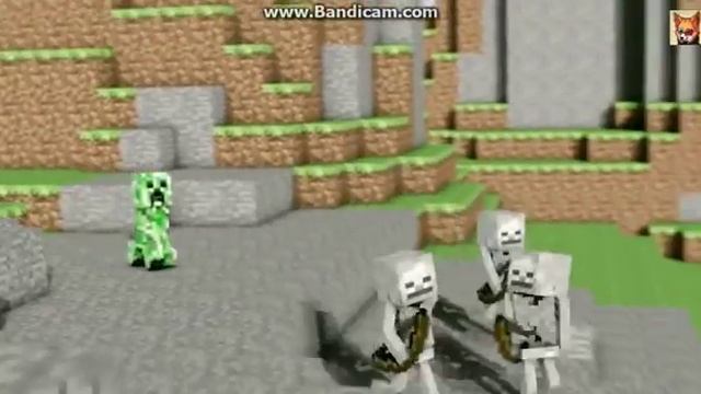 Крипер Рэп ( Песня про Minecraft) CREEPER RAP Русский перевод! смотреть онлайн