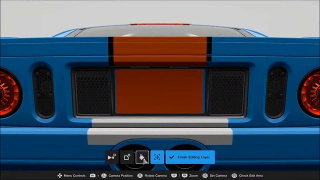 GT SPORT LIVERY TIMELAPSE CLASSIC GT 40 GULF DESIGN смотреть онлайн
