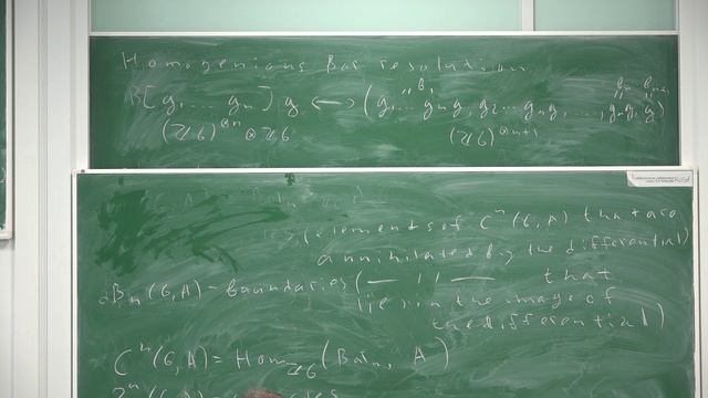 Гомологическая алгебра. Лекция 7 смотреть онлайн