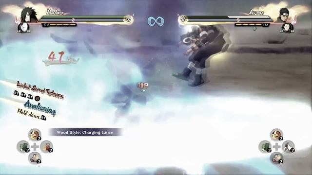 Naruto Storm 4 Combo# 7 [3 IN 1] Madara, Taka Sasuke, Kaguya and Zetsu Obito 1080p HD смотреть онлайн