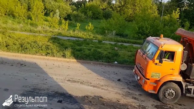 Обратная засыпка с планировкой на участке площадью 6500 м² от компании Результат. смотреть онлайн