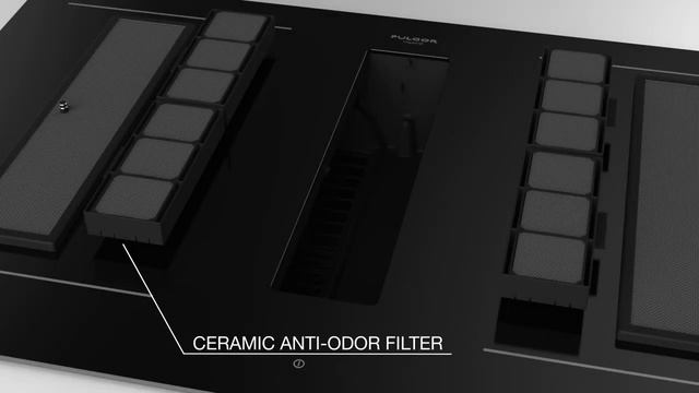 Fulgor Milano - индукционная варочная панель ARIA+ со встроенной вытяжкой смотреть онлайн