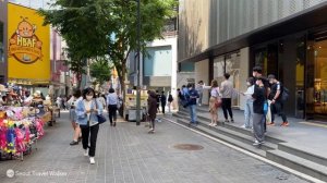 다시 살아나는 명동 상권! 입점율 높아지고! 개업은 증가하고!, '명동보름장'이 열리고 뒷골목이 회복을 서두릅니다. 서울 여행 4K Seoul Travel Walker.