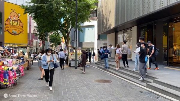 다시 살아나는 명동 상권! 입점율 높아지고! 개업은 증가하고!, '명동보름장'이 열리고 뒷골목이 회복을 서두릅니다. 서울 여행 4K Seoul Travel Walker.