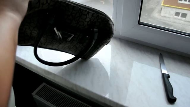 Посылка с Ebay.com Женская сумка Calvin Klein. смотреть онлайн