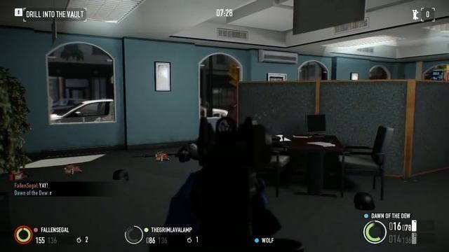 Payday 2 Co-Op Gameplay Walkthrough - Part 2 - Bank Heist: Deposit смотреть онлайн