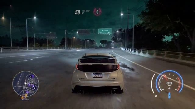 Night Drive #2 - 15' Honda Civic Type R - NFS HEAT смотреть онлайн