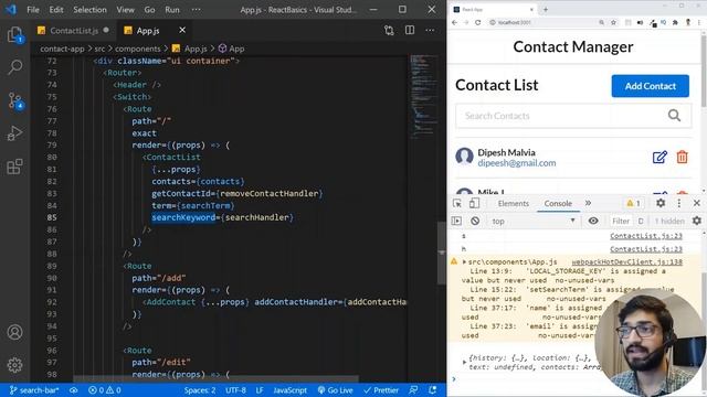Build React Search Filter with React Hooks | ReactJS Search Bar | React Tutorials for Beginners смотреть онлайн