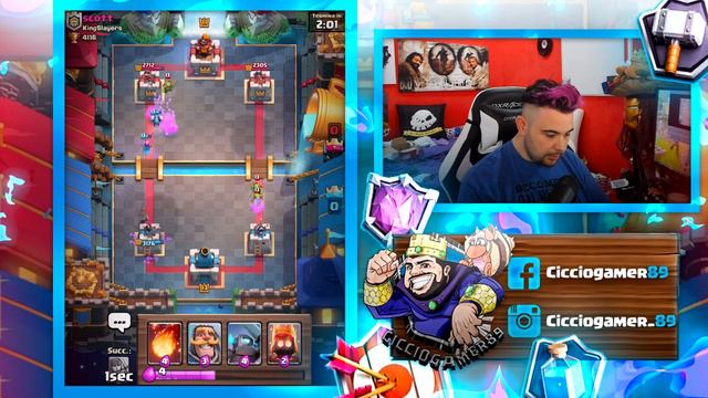 Clash Royale : Riavvio Improvviso del mio Ipad in End Game 😱 смотреть онлайн