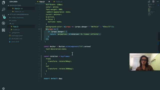 리액트 스타일? Styled Components - #4 Animations смотреть онлайн