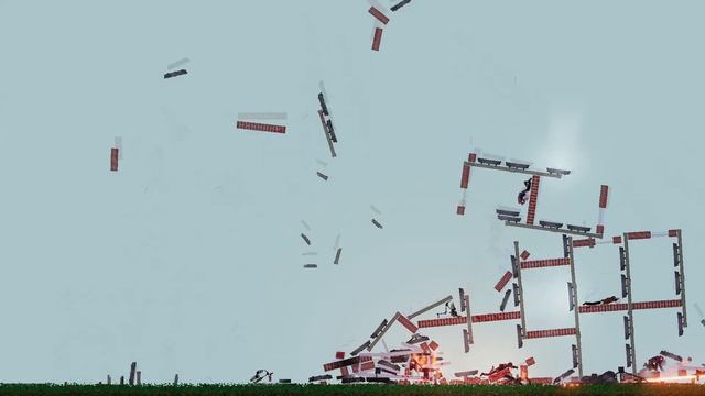 Fighters attack skyscrapers in People Playground (2) смотреть онлайн