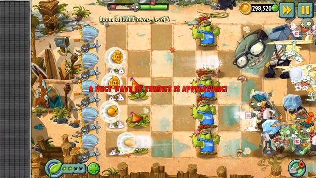 PvZ 2 - Plant of the Week Boom Balloon Flower Level 4 [Plants Lvl 1 & No Premium] + DOWNLOAD смотреть онлайн