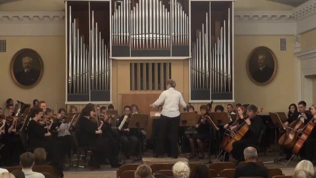 Ф. Лист симфоническая поэма "Прелюды", дирижер Светлана Поповиченко, г.Киев смотреть онлайн