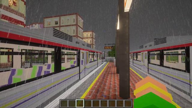 ASMR Trains Minecraft смотреть онлайн