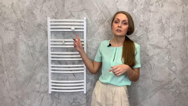 Белый полотенцесушитель Terma Domi 786/400 Ral 9016 SX