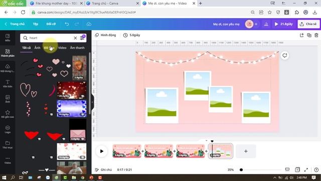 Hướng dẫn làm video tặng mẹ nhân Ngày của Mẹ bằng Canva đơn giản, dễ dàng cho người mới - DebyQuynh смотреть онлайн