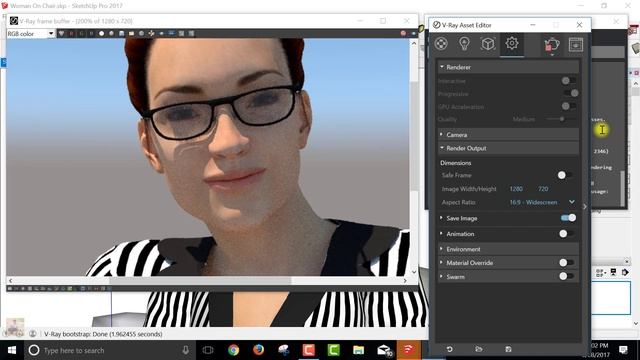 vray rendering for sketchup - How Denoiser feature works in vray 3.4 rendering смотреть онлайн