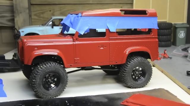 RC4wd Gelande 2 D90 Paint and Body Part 1 смотреть онлайн