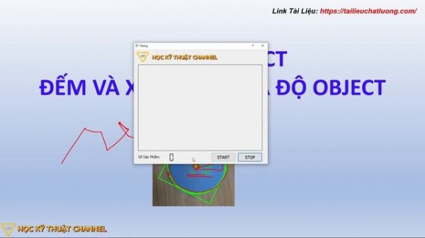 Demo Project Đếm Và Xác Định Tọa Độ Đối Tượng OpenCv Python