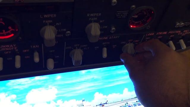 Boeing 737-800 engines start up procedure смотреть онлайн