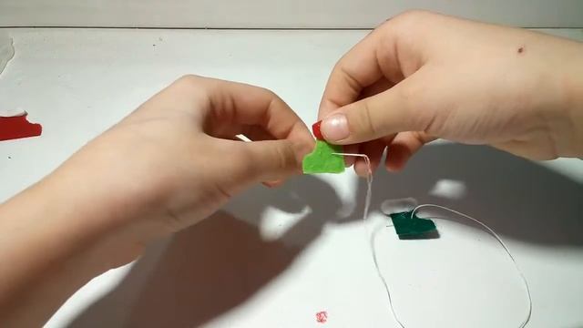 Мини чулочная гирлянда из фетра|Бюджетные идеи #2 смотреть онлайн