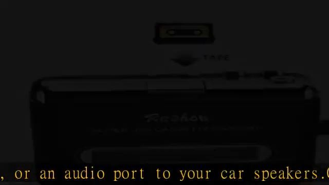 Reshow Cassette Player – Portable Tape Player Captures MP3 Audio Music via USB – Compatible with La смотреть онлайн