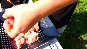 Испытание "СКОВОРОДЫ-ГРИЛЬ". Готовим мясо инновационным способом :)))