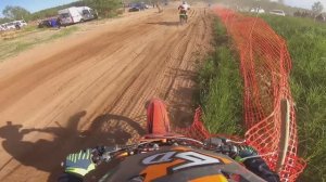 Второй заезд / УЛЕТЕЛ С ТРАССЫ / Мотокросс Колобово.