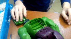 Халк двигающийся распаковка и проверка